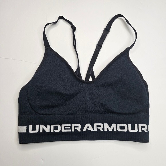 Under Armour  Seamless Low Long Sports Bra size small - Picture 2 of 7